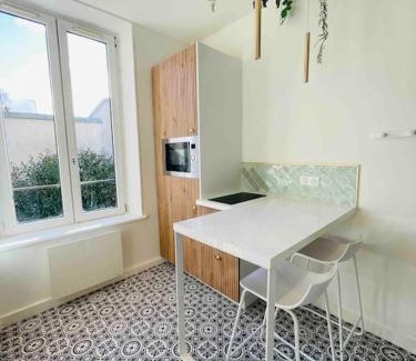 Poincare - Foch - Anatole France - Croix de Bourgogne Apartamento | Nancy Thermal à 10 min à pied de la gare