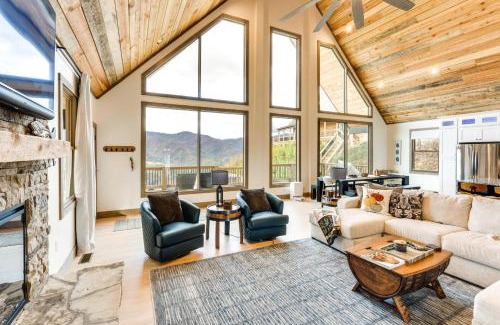Andrews Casa | Nantahala Forest Cabin with Fire Pits and Hot Tub!