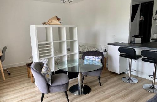 Jules Verne Apartamento | Nantes 30m2 studio au calme avec balcon sur cour