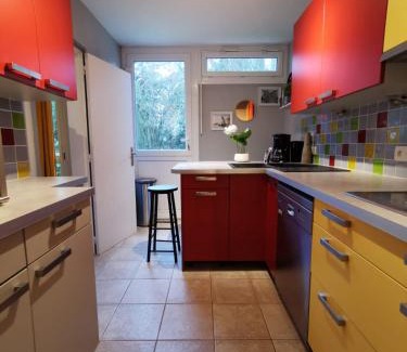 Eraudiere-Renaudiere Apartamento | Nantes RENAUDIERE - Proche Parc Expo Stade Beaujoire - Wifi - Parking - Tramway bus