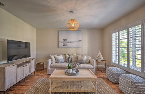 Naples Park Casa | Naples Oasis with Screened Pool, Bike to Beach!
