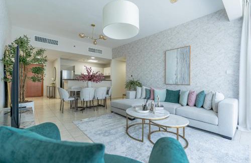 Dubai Apartamento | Nasma Luxury Stays - Sky-High Serenity in Stylish 2BR Retreat