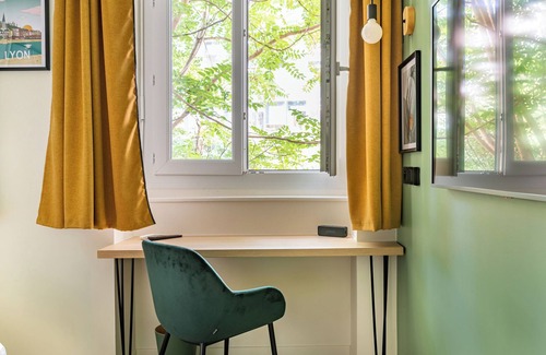 Voltaire - Saint Amour Apartamento | Natura - Calm and well-being in Lyon Part-Dieu