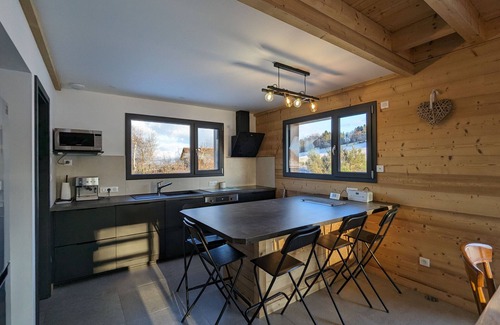 Anould Cabaña | Chalet Natural con Sauna y WIFI cerca de Gérardmer
