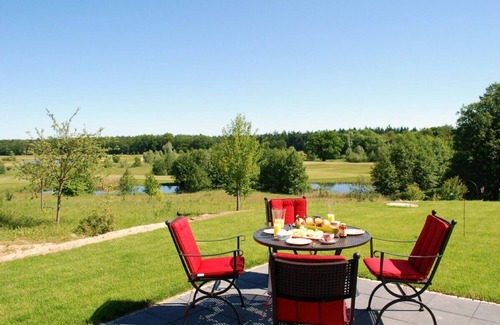 Muritz Apartamento | Naturaleza, tranquilidad y salud pura, vistas panorámicas sin obstáculos sobre el campo de golf u. bosque