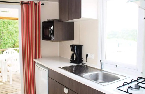 Valensole Casa | Naturist Camping Tikayan Petit Arlane *** - MONTANA ECO 6 people