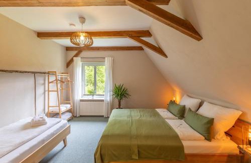 Großbarkau Casa | Naturlodge Eichgården - Eco Stay - Sauna - Bio-Hof
