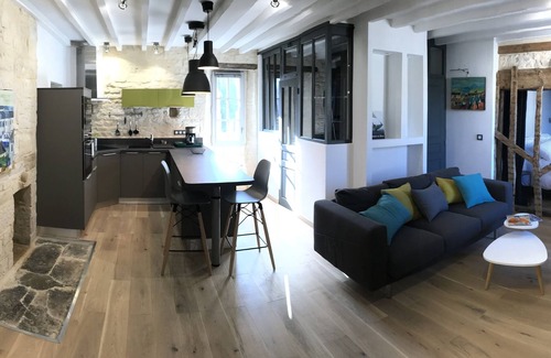 Port-en-Bessin-Huppain Apartamento | Casa de los obispos 2