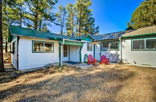 Show Low Casa | Near Fool Hollow Lake and Trails Family Cabin