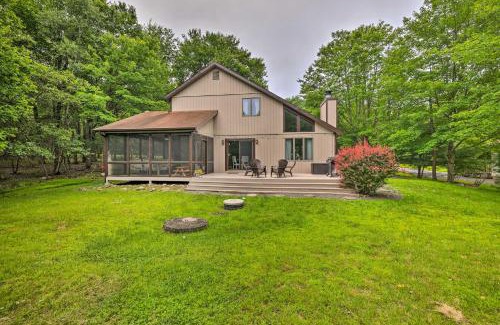 Albrightsville Casa | Near Hiking and Skiing Albrightsville Home with Deck!