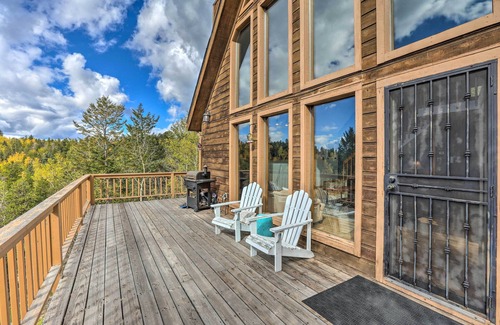 Conifer Mountain and Meadows Cabaña | Hot Tub & Mountain Views: Conifer Cabin!