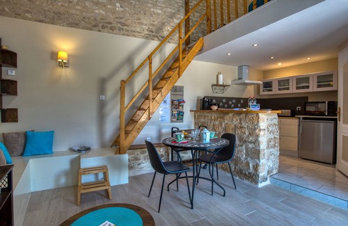Carlux Cabaña | Cerca de Sarlat, casa rural para 2 personas. acceso a la piscina climatizada con aire acondicionado, muy linda vista