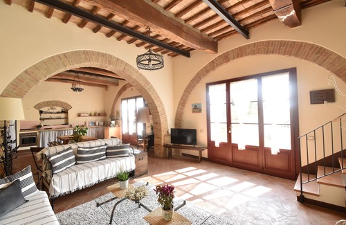 Villa Parigini Casa | Apartamento independiente en espléndida casa de campo, piscina, cerca de Siena
