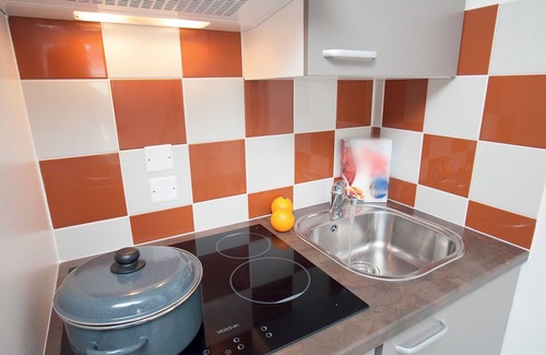 Auberville Casa | Apartamento bien cuidado con microondas, entre Deauville y Cabourg