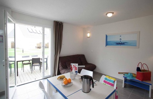 Auberville Casa | Apartamento bien cuidado con microondas, entre Deauville y Cabourg