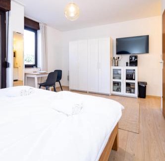 Zellerau Apartamento | Nette Apartments mit Terrasse