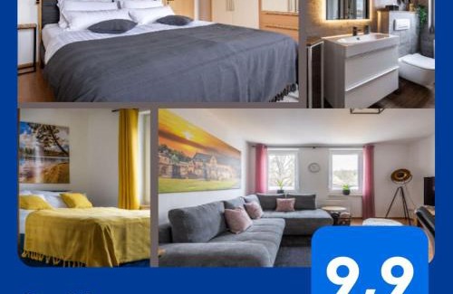 Bad Harzburg Apartamento | Neu! 9,8 Außergewöhnlich Boxspringbetten Kaffeevollautomat inkl Bettwäsche und Handtücher #MeeneFewo de