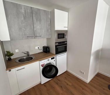 Stadtbezirk 3 Apartamento | NEU Design Loft nähe Medienhafen mit Balkon