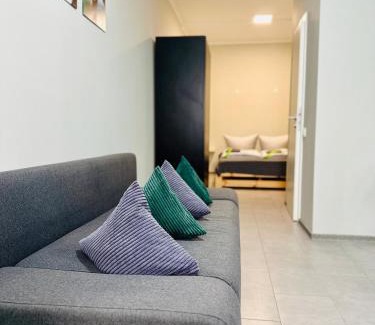 Freiberg am Neckar Apartamento | Neuwertiges Apartment mit schnellem WLAN, Netflix, Glasfaser, Kostenlose Privatparkplatz auch für Transporter geeignet R21