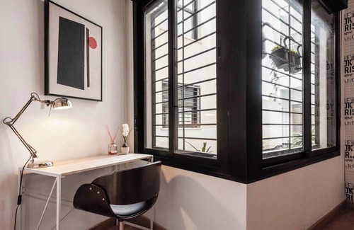 La Merced Apartamento | Nuevo apartamento de 1 dormitorio en el centro de Málaga con aparcamiento y piscina en la azotea