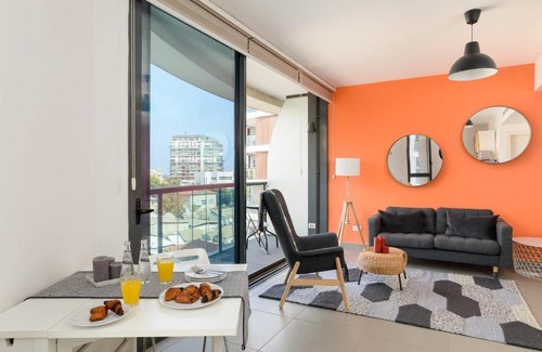 Jaffa Apartamento | NEW 1BR Florentine nice city view with balcony