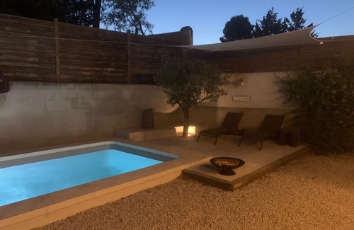 Villeneuve-les-Avignon Casa | New 2-bedroom villa of 120 m2 with swimming pool in Villeneuve-les-Avignon