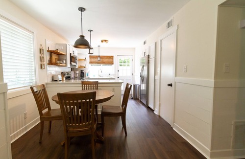 Saint Simons Island Casa | New 2 Bedroom Beach Cottage! One block to Beach! By CrabDaddy's and Crab Trap!