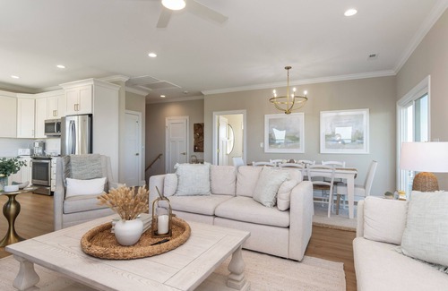 Emerald Isle Casa | New 2025 4 BR Luxury Home w/ Pool, Elevator, Gourmet Kitchen & Ocean-Sound Views