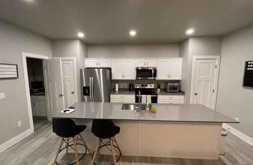 Grimes Casa | New 3 Bedroom House with attached Garage Parking