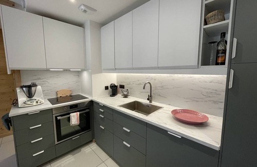 Saint-Sorlin-d'Arves Apartamento | New 8-person flat in the heart of the village