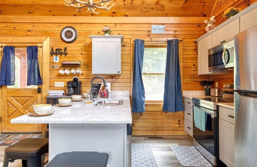 Sevierville Cabina | NEW! Amazing Lake VIEWS Log Cabin+Hot Tub+Arcade!
