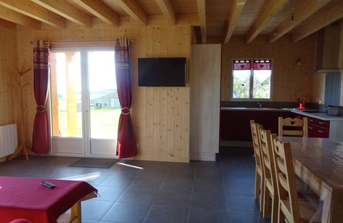 La Tour-dʼAuvergne Chalet De Esquí | Chalet nuevo e independiente en el Pico de Sancy