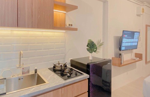 Jatinegara Apartamento | New And Modern Look Studio Room At Apartment Bassura City