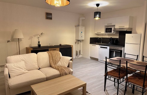 Centre Ville Rive Gauche Apartamento | New apartment 5 minutes from Rouen's historic center - breathtaking view.