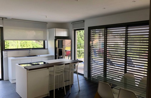 Le Lavandou Apartamento | Apartamento nuevo a 200 m de la playa La Fossette - Vista al mar desde todas las habitaciones