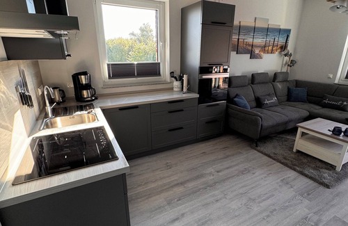 Busum Apartamento | New apartment, close to the beach and the North Sea, infrared sauna Quiet location!