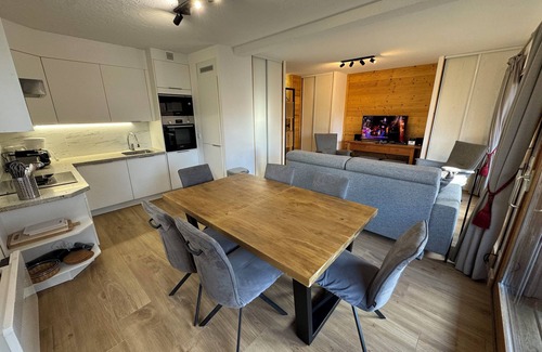 Jeux Apartamento | Apartamento reciente de 60 m2 en pequeño chalet a 150 m de las pistas, tiendas