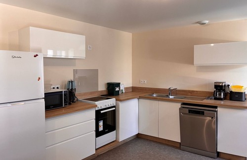 Ecueille Apartamento | Apartamento nuevo en el centro de Ecueillé con 3 habitaciones.