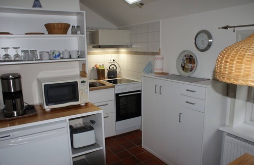 Struckum Apartamento | Nuevo: Apartamento vista del molino, terraza y jardín, inalámbrico