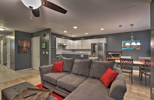 Charleston Casa | NEW! Beautiful Charleston Townhome with Pool Access & Covered Patio!