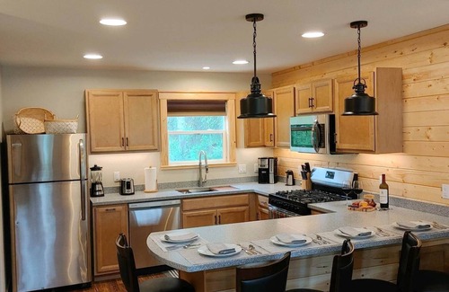 Soldotna Cabina | New Cabin and 150' of Private Kenai Riverfront fishing.