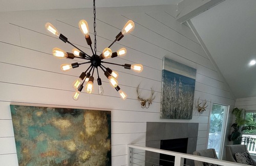 Gainesville Casa | NEW - Charming Lakefront Cottage with 2-Story Dock on Deep Water