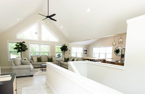 La Follette Casa | NEW CONSTRUCTION lake access home w/ double decker dock, golf cart and hot tub