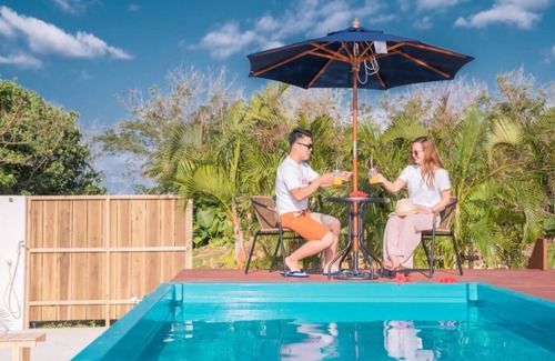 Ishigaki Casa | New construction ☆ Long-term stay ☆ Nature experience ☆ Private pool ☆ Private beach ☆ Enjoy Ishigaki Island! BBQ equipment is perfect