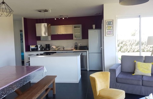 Ablon Casa | Nueva casa contemporánea con wifi a 5 minutos de Honfleur
