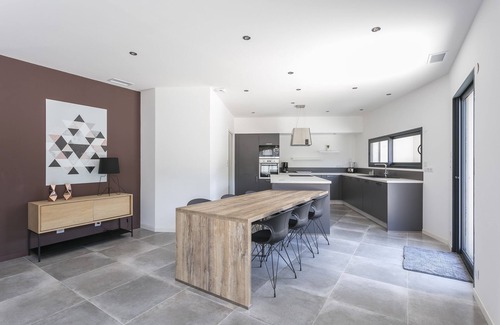 Cap d'Agde Villa | Nueva villa contemporánea con piscina privada a 400 m del mar