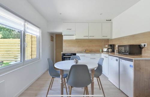 Camiers Casa | New cottage for 2/4 people with terrace + garden