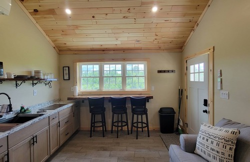 Oakland Cabina | NEW Cozy Cabin located in Oakland tucked away in a peaceful wooded scene.