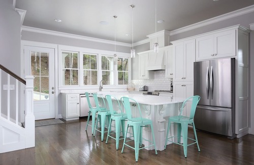 Arley Casa | New Craftsman Lakefront Home en el lago Smith