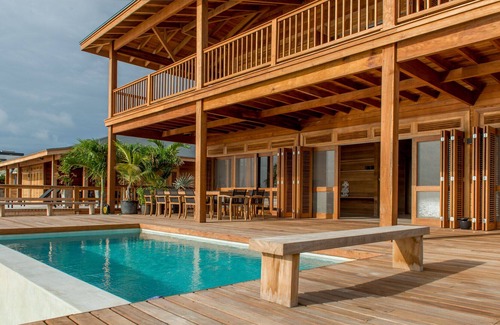 Kralendijk Casa | NUEVA ECO BEACH HOUSE 3 DIRECTAMENTE EN LA PLAYA DUERME 8